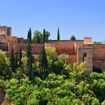 Alhambra in Andalusien in Spanien