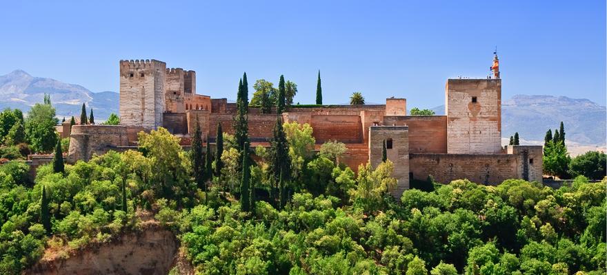 Alhambra in Andalusien in Spanien