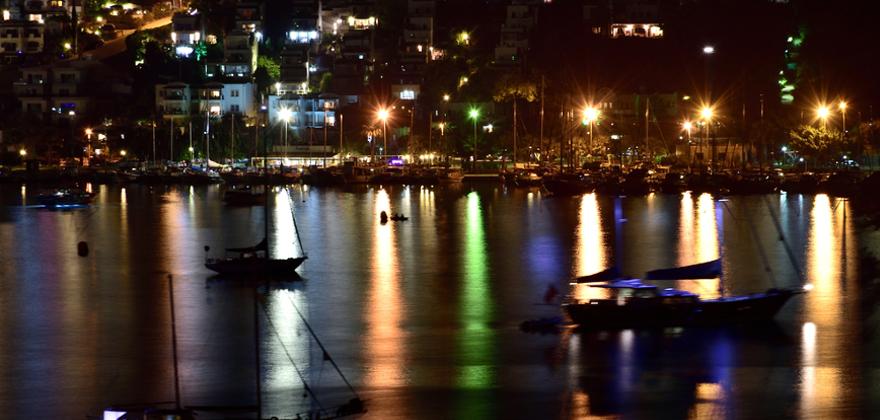 Bodrum bei Nacht