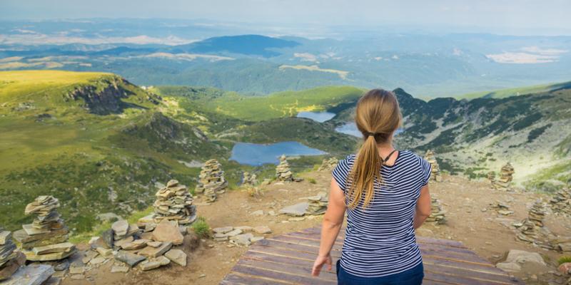 Berglandschaft Bulgarien