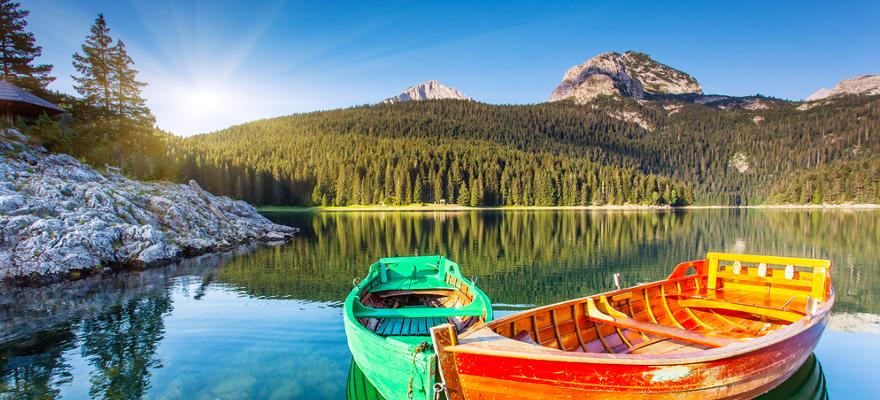 Durmitor Nationalpark in Montenegro.