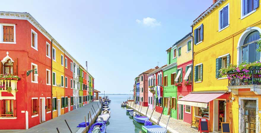 Murano in Venedig in Italien