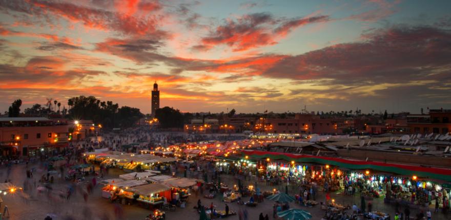 Gauklerplatz in Marrakesch
