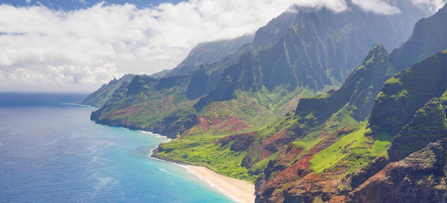 küste hawaii kaui
