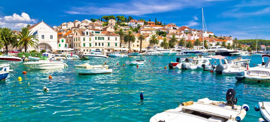 Insel Hvar in Dalmatien