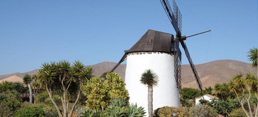 Windmühle auf Fuerteventura in Spanien