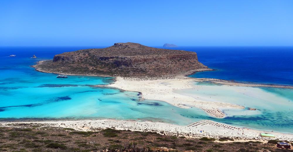 Balos Beach auf Kreta in Griechenland