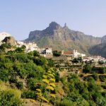 bergdorf auf gran canaria in Spanien