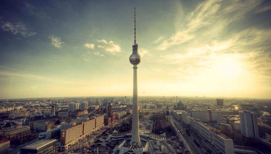 Berlin mit seinem Fernsehturm