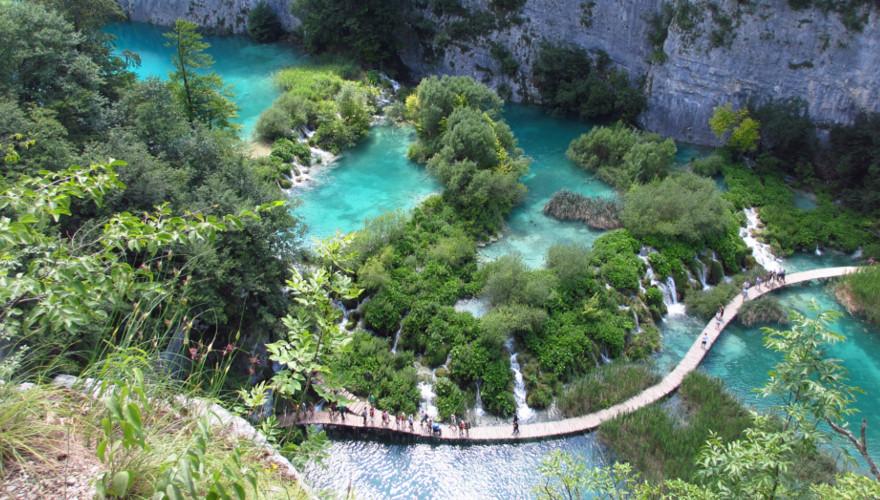 Kroatien, Nationalpark, Urlaub, Plitvicer Seen