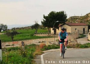 ciclista in sizilien