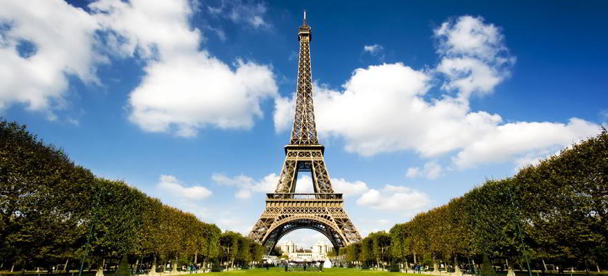 Eiffelturm in Paris in Frankreich