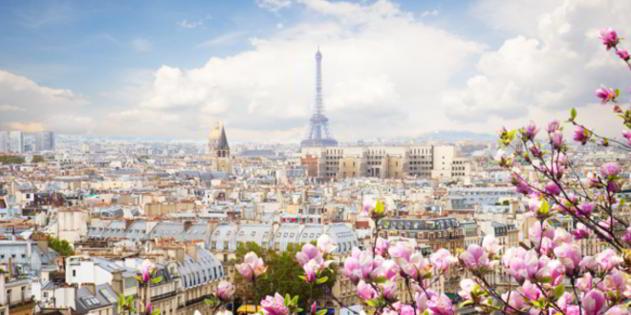 Eiffelturm in Paris in Frankreich
