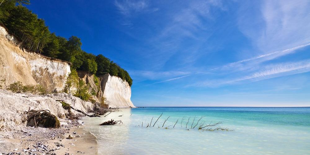 strand auf de rinsel ruegen in deutschland