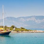 boot an der tuerkischen kueste in marmaris