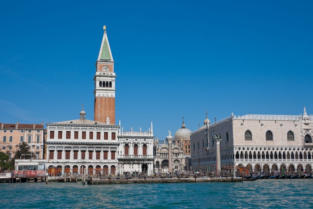Venedig von der Lagune aus