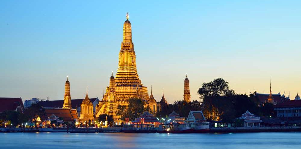 Wat Arun in Bangkok in Thailand
