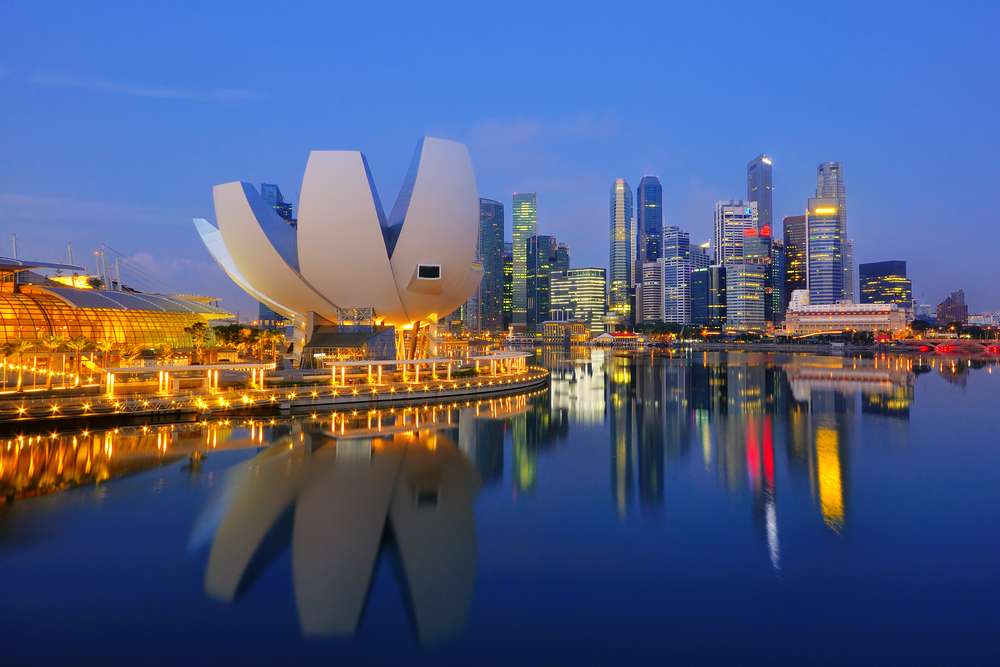 Singapur-Skyline