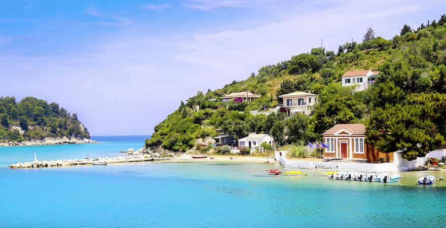 Strand bei Naxos in Griechenland
