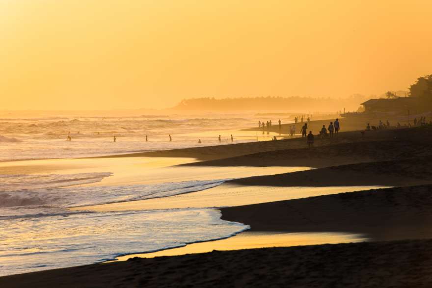 Sonnenuntergang-Kuta-Bali