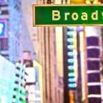 Broadway in New York in den USA