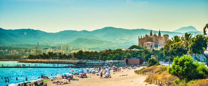 El Arenal auf Mallorca in Spanien
