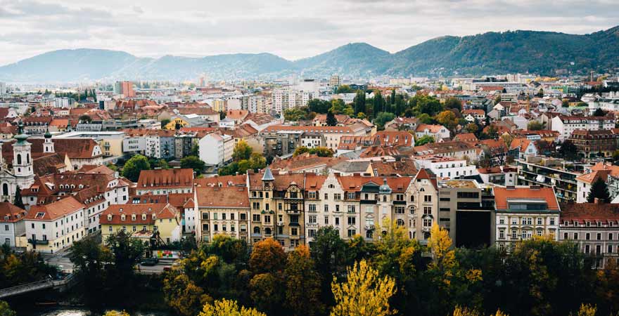 Graz in Österreich