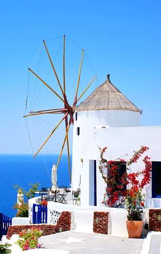 Santorin-Mühle