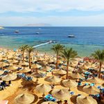 Strand von Sharm el Sheikh in Aegypten