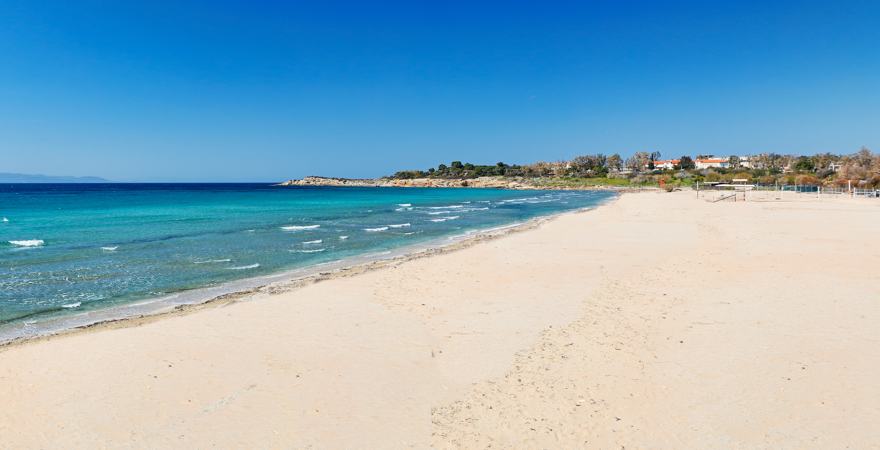 Lange weisser Sandstrand