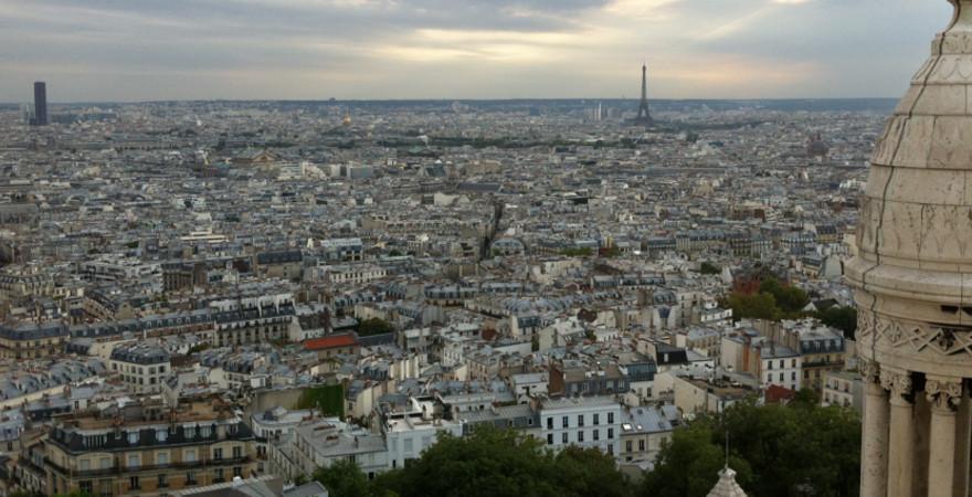 Die Stadt Paris in Frankreich
