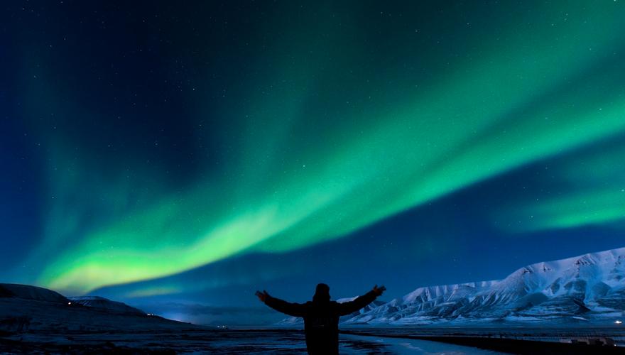 Polarlichter in Norwegen