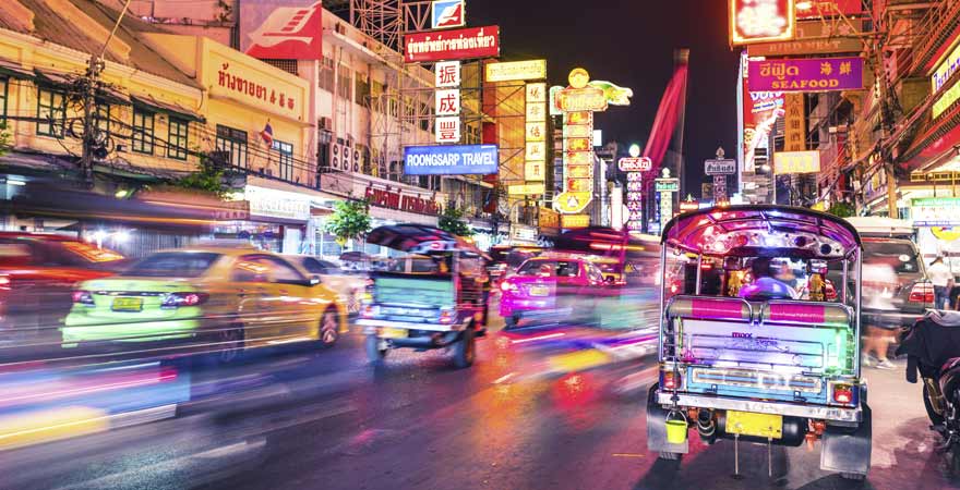Chinatown in Bangkok