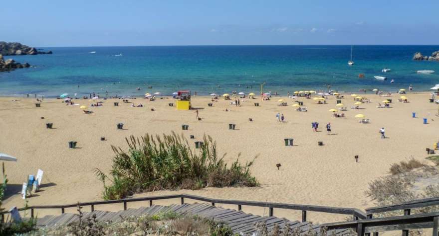 Golden Beach auf Malta