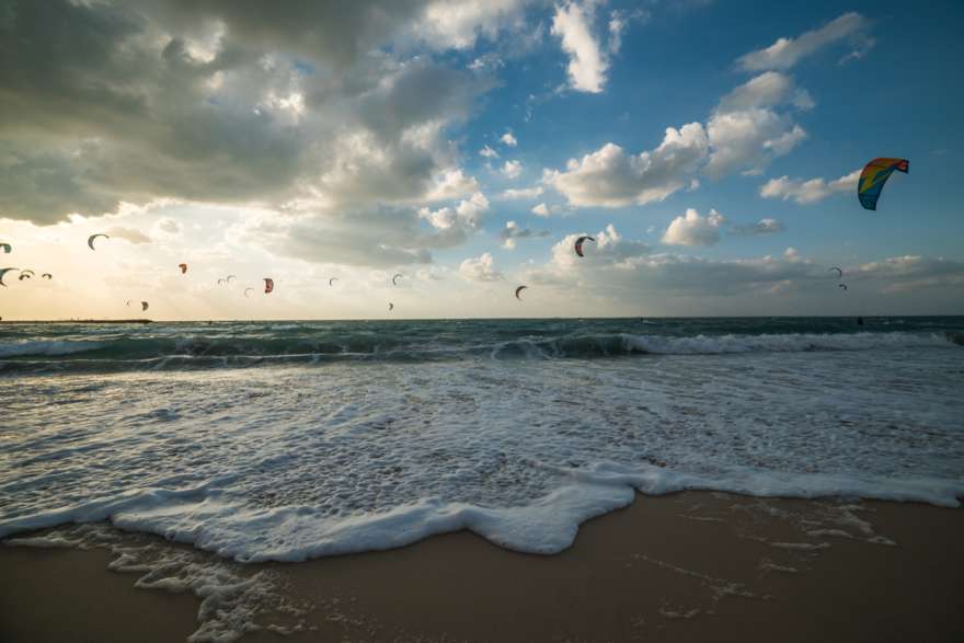Kite Beach in Dubai
