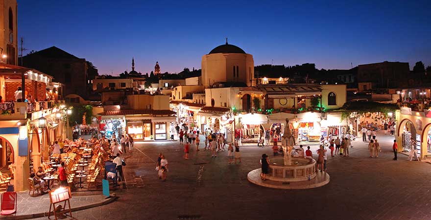 Altstadt in Rhodos