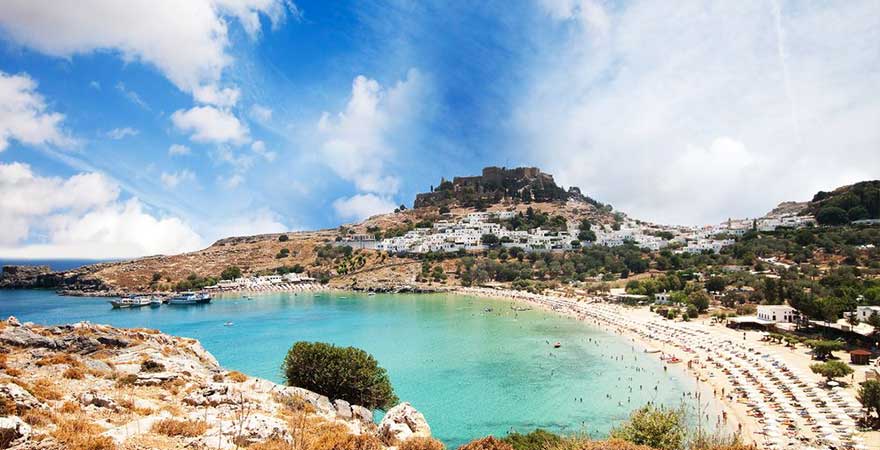 strand bei Lindos