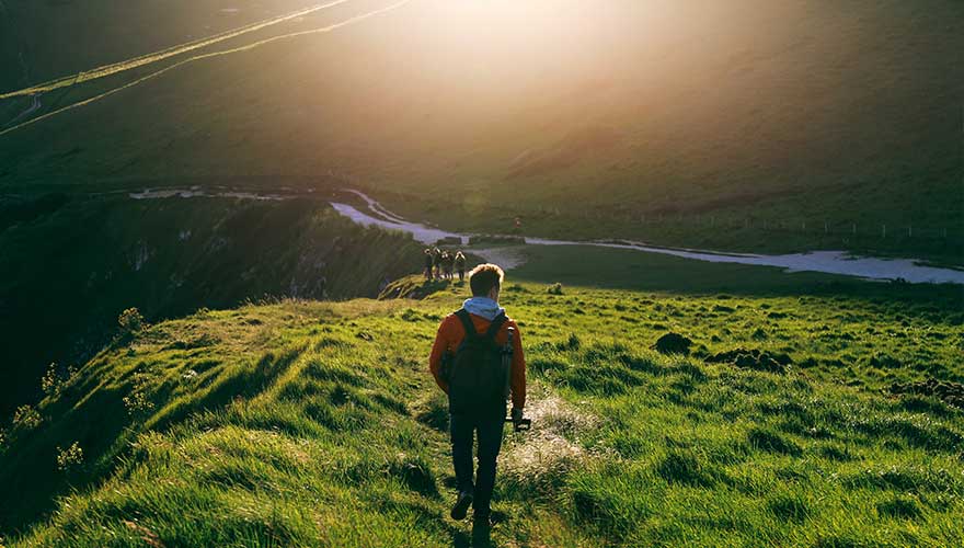 wanderwege in England