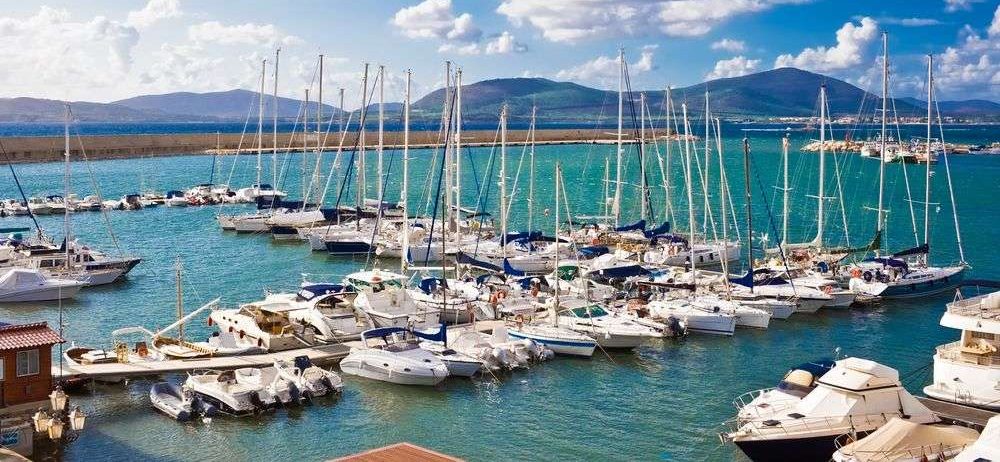 Alghero auf Sardinien in Italien
