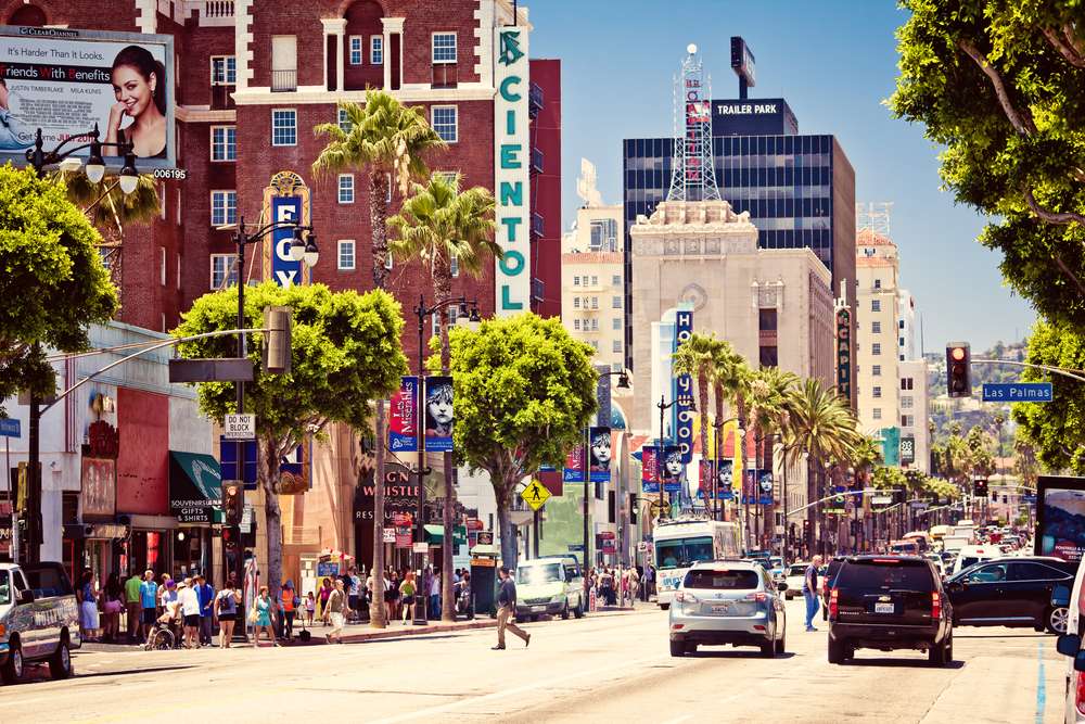 Downtown Los Angeles in den USA
