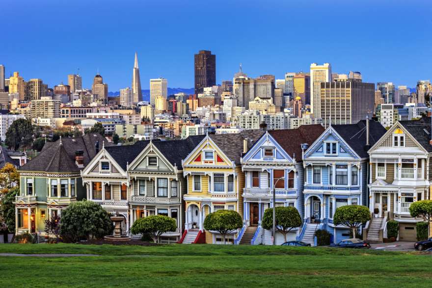 Painted Ladies in San Francisco