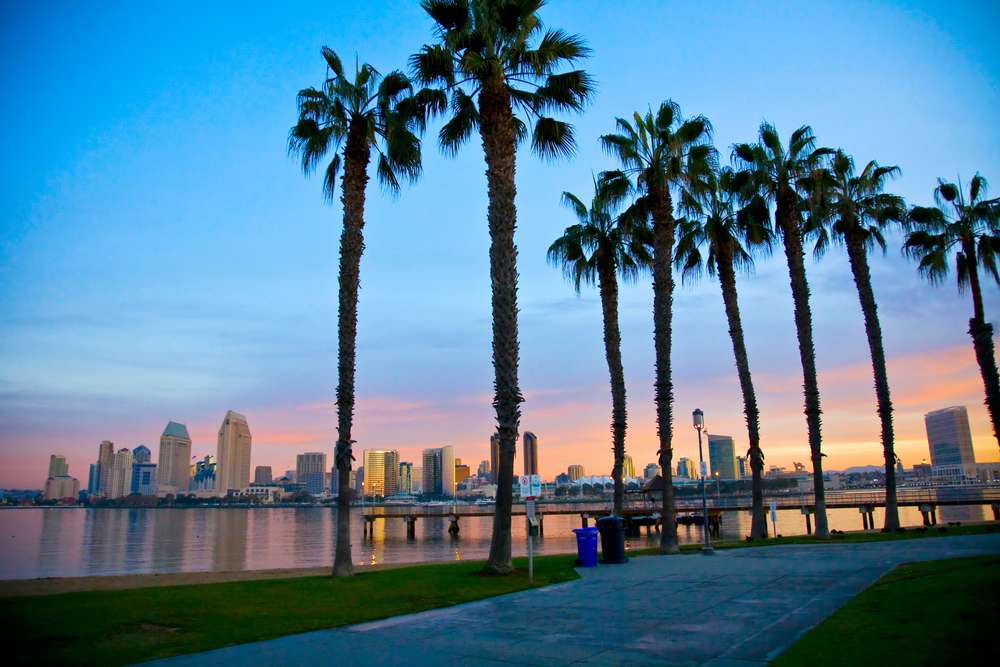 Sonnenuntergang in San Diego