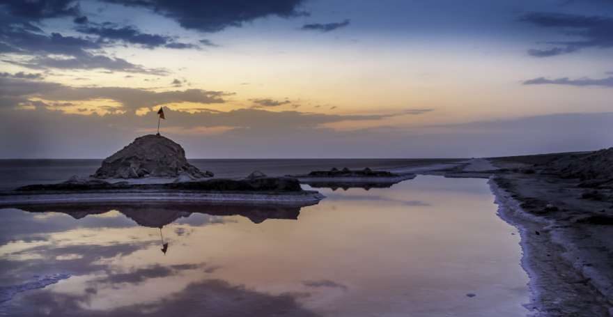 Chott el Jerid in Tunesien