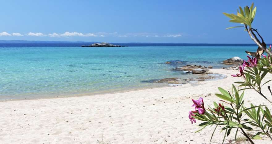 Kalogria Beach in Griechenland