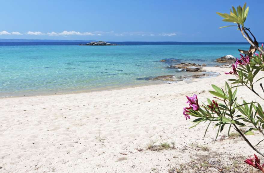 Kalogria Beach in Griechenland