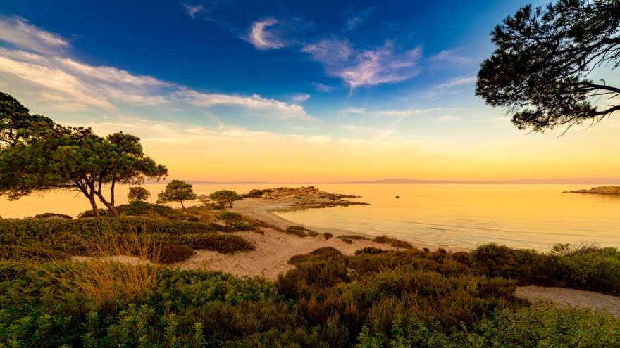 Karidi Strand in Griechenland