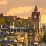 Edinburgh Castle in Schottland