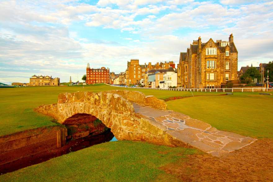 Schottland St Andrews Golfcourse