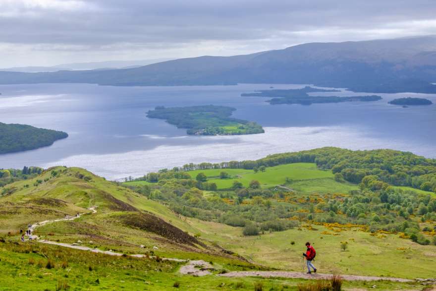 Schottland Wandern Loch Lomond