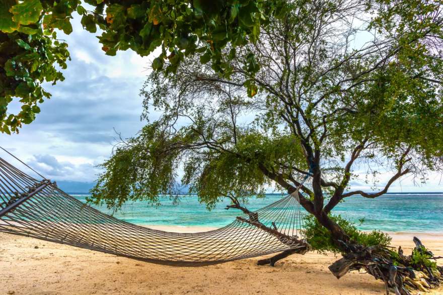 Strand auf Gili Trawangan